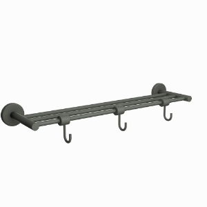 Picture of Towel Shelf with 3 Hooks - Graphite