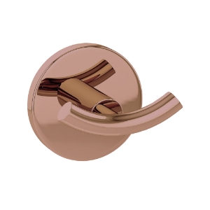 Picture of Double Robe Hook - Blush Gold PVD