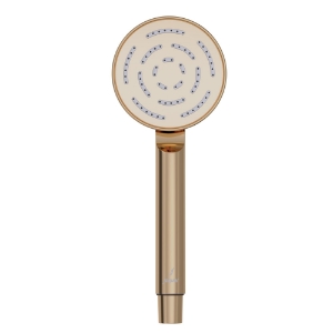 Picture of Single Function Round Shape Maze Hand Shower - Auric Gold