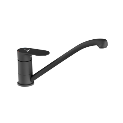 Picture of Single Lever Mono Sink Mixer - Black Matt