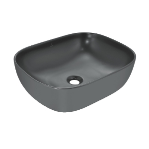 Picture of Thin Rim Table Top Basin - Grey Matt