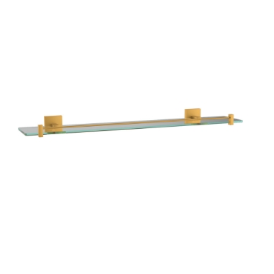 Picture of Glass Shelf 600mm Long - Gold Matt PVD