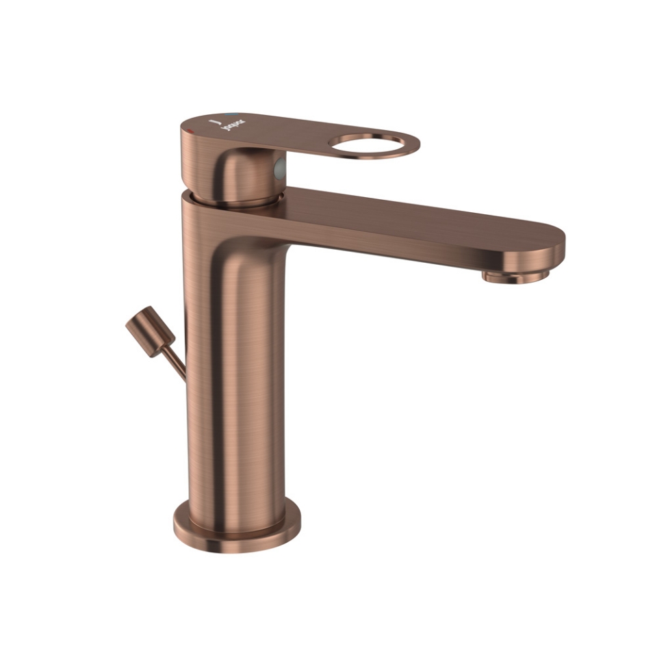 Picture of Single Lever Basin Mixer with Popup Waste - Antique Copper