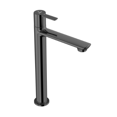 Picture of High Neck Basin Tap - Black Chrome