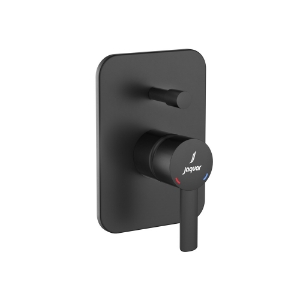 Picture of Exposed Part Kit of Single Lever In-wall Diverter  - Black Matt