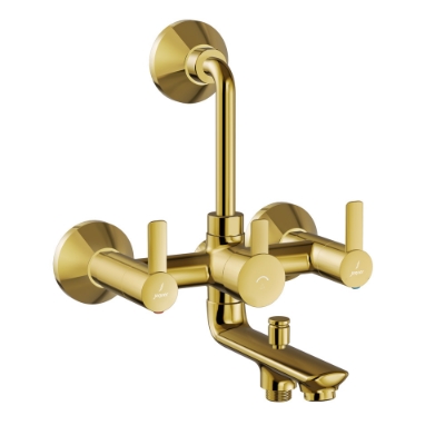 Picture of Bath & Shower Mixer 3-in-1 System - Gold Bright PVD