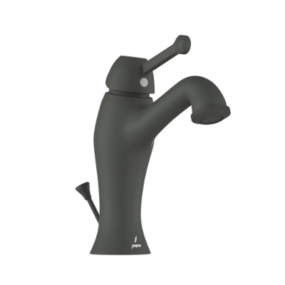 Picture of Single Lever Basin Mixer with Popup Waste - Graphite
