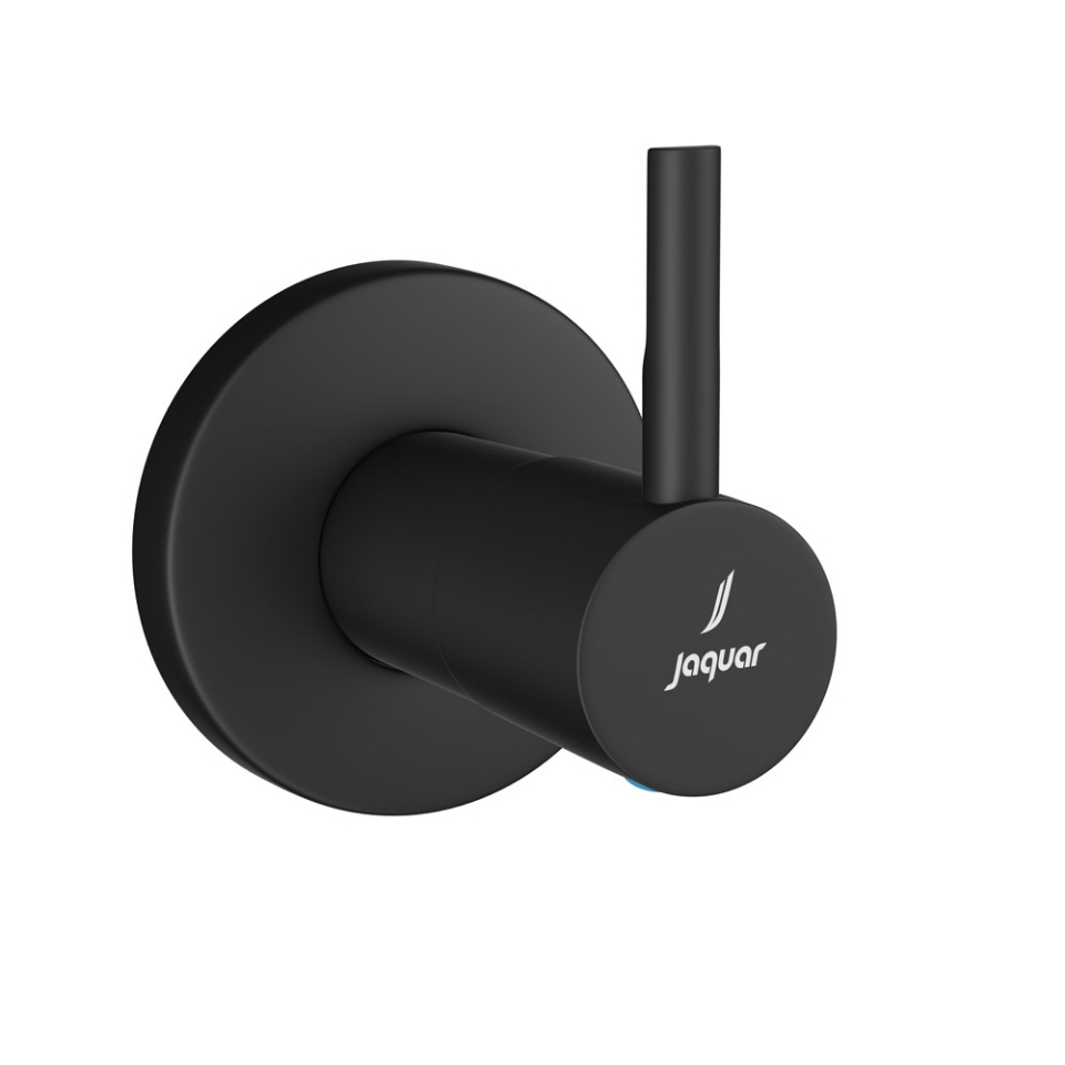 Picture of In-wall Stop Valve Hot Only  - Black Matt